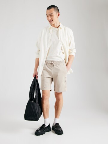 JACK & JONES Regular Trousers 'JPSTGordon Star' in Beige