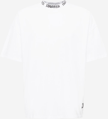 T-Shirt Starter Black Label en blanc : devant