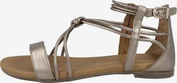 TAMARIS Sandalen met riem in Goud