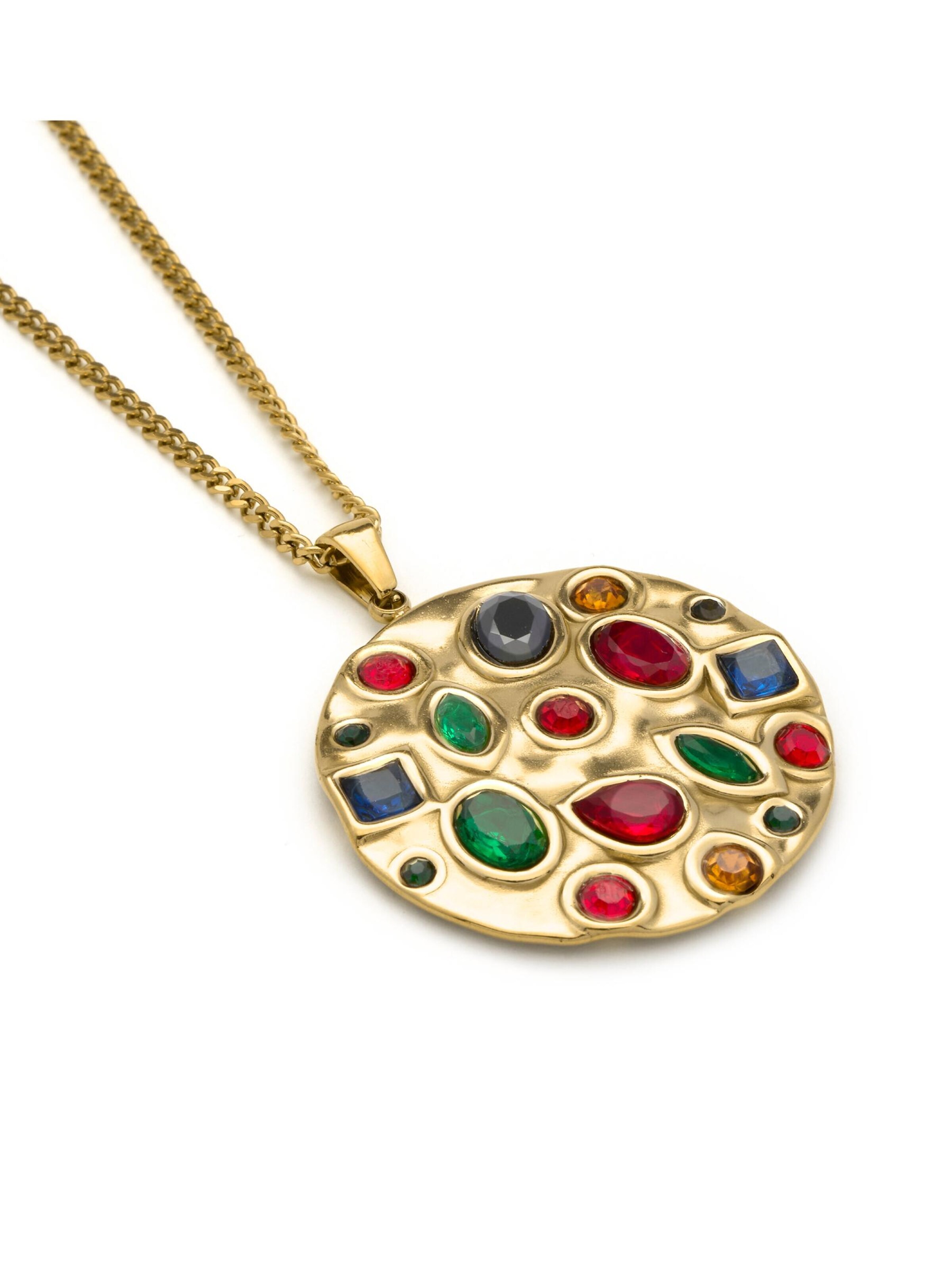 Luxenter Ketting 'Fansya' in Gemengde kleuren