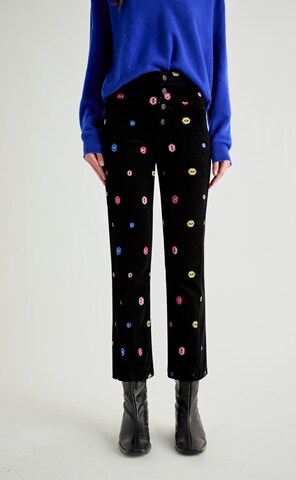 Regular Pantalon Scalpers en noir