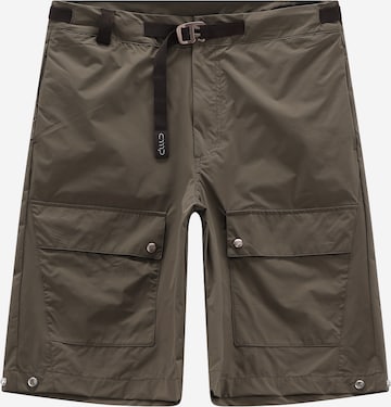 CMP Regular Pants in Green: front