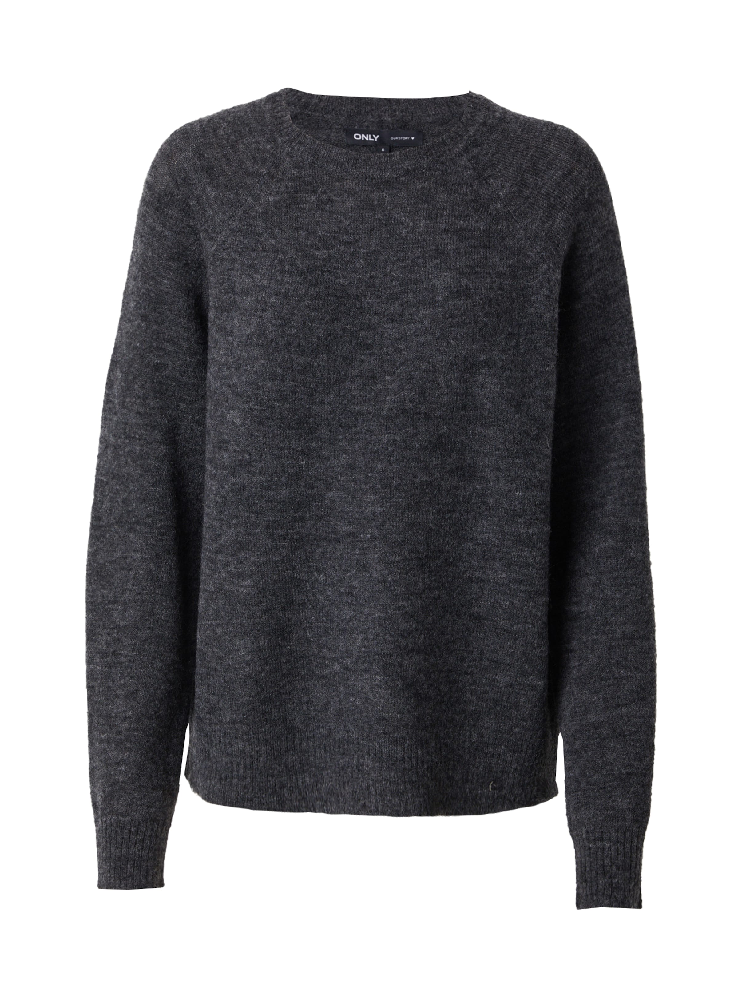 ONLY Свитер 'ONLROME' в Серый: спереди