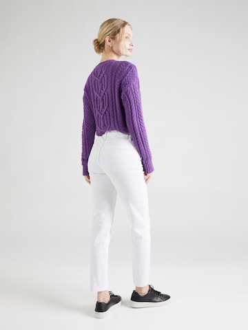 Lauren Ralph Lauren Skinny Džínsy - biela