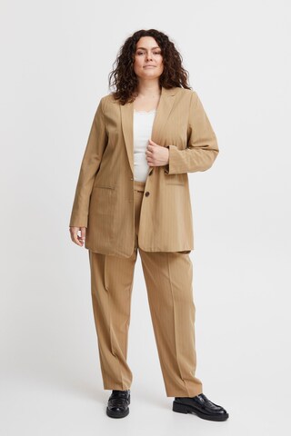 Fransa Curve Blazers 'Callie Bla 1' in Beige