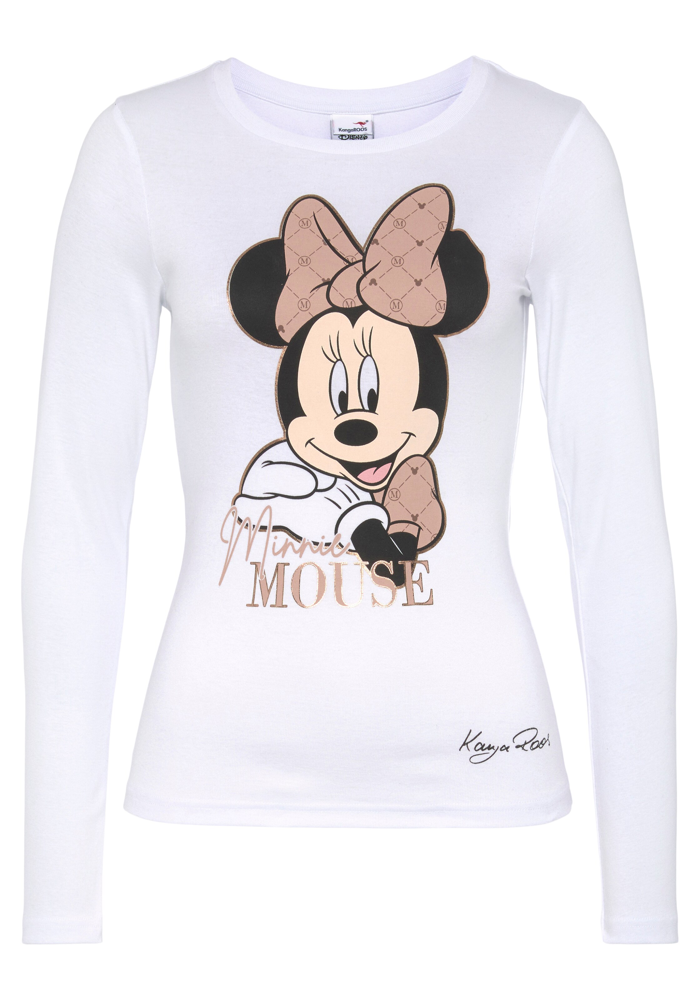 KangaROOS Shirt in White: front