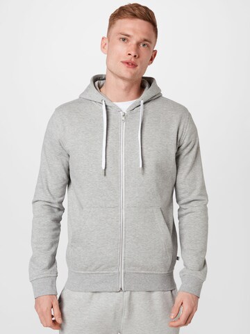 QS Sweatjacke in Grau: predná strana