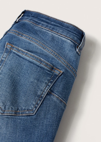 MANGO Skinny Jeans 'Pushup' i blå