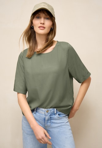 Street One Studio Bluse in Grün: Vorderseite