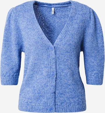 Cardigan 'ONLSTARLA' ONLY en bleu : devant