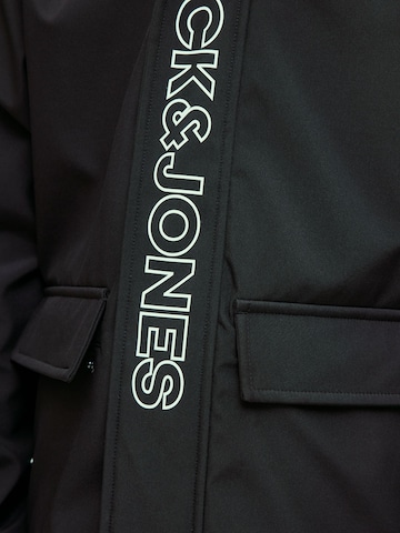 Veste fonctionnelle Jack & Jones Junior en noir