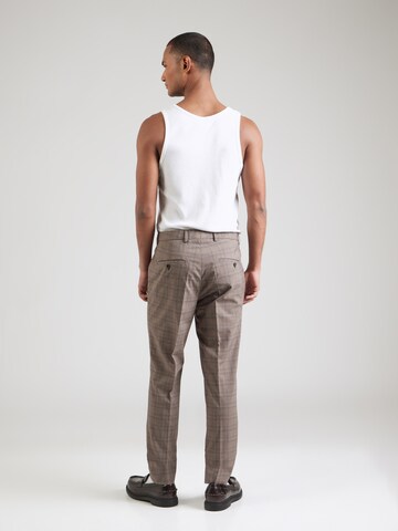 SCOTCH & SODA Обычный Плиссированные брюки в Коричневый: сзади