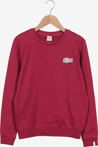 Lacoste LIVE Sweater S in Rot: Vorderseite