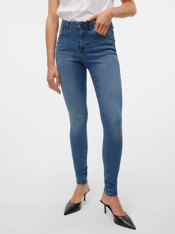 VERO MODA Slimfit Jeans in Blau