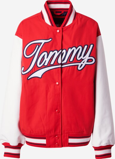 Tommy Jeans Sweatjacka i blå / röd / vit, Produktvy