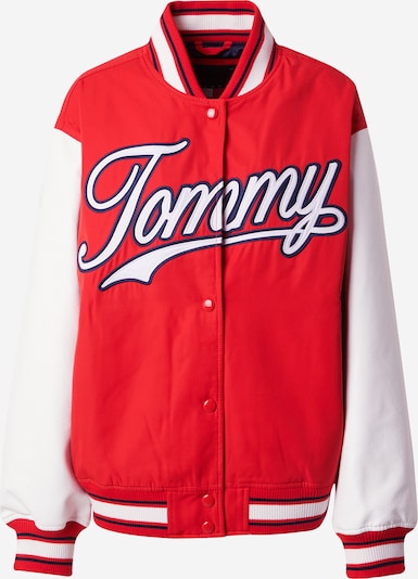 Tommy Jeans Sweatjacke in blau / rot / weiß, Produktansicht