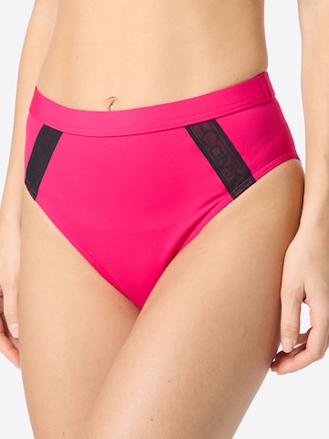 Calvin Klein Swimwear - Braga de bikini en rosa: frente
