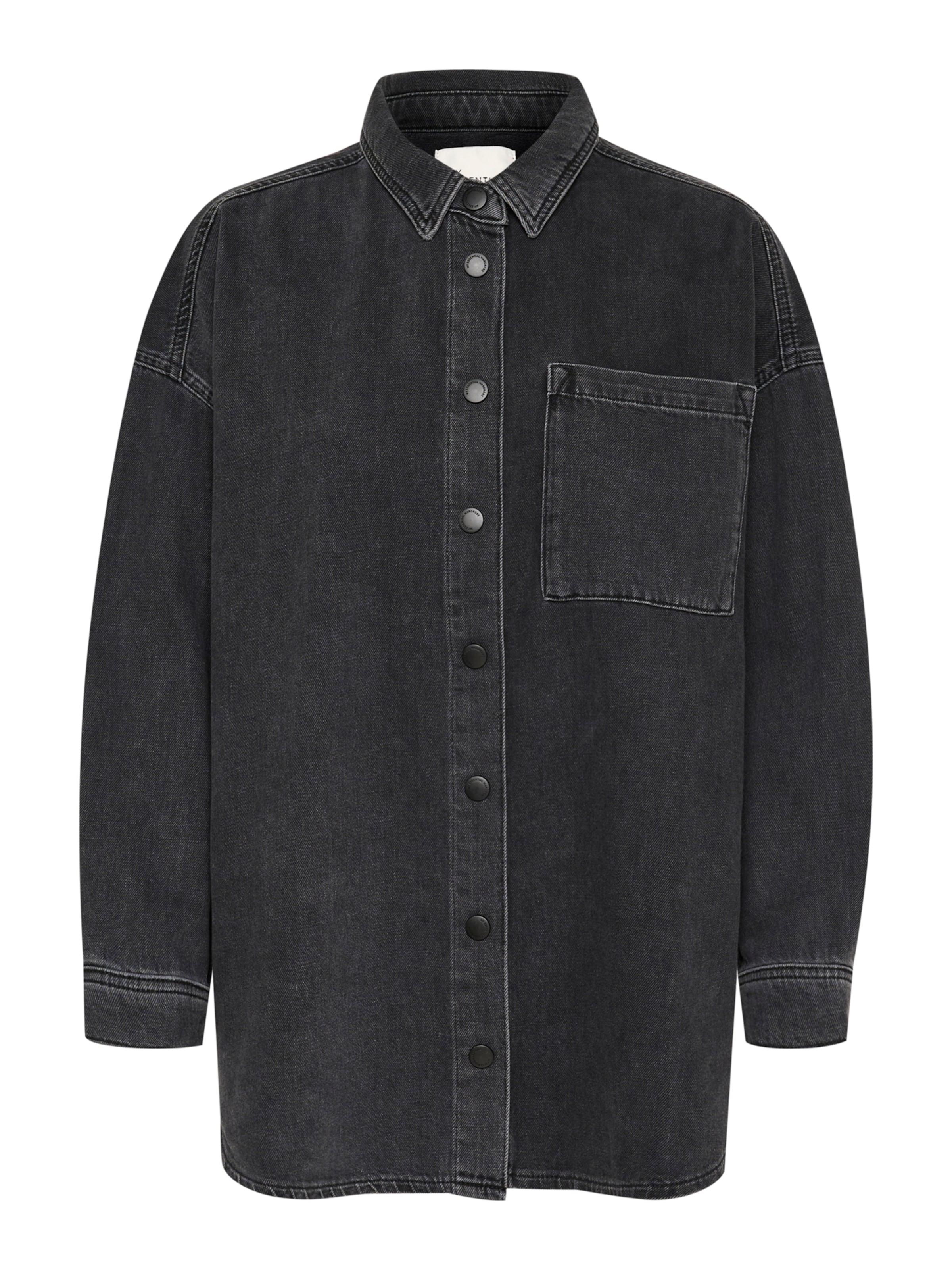 My Essential Wardrobe Bluse 'Malo' i grå: forside