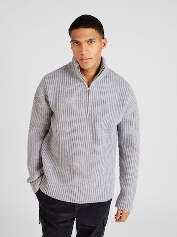 ARMEDANGELS Sweater 'ELIJAA' in Grey: front