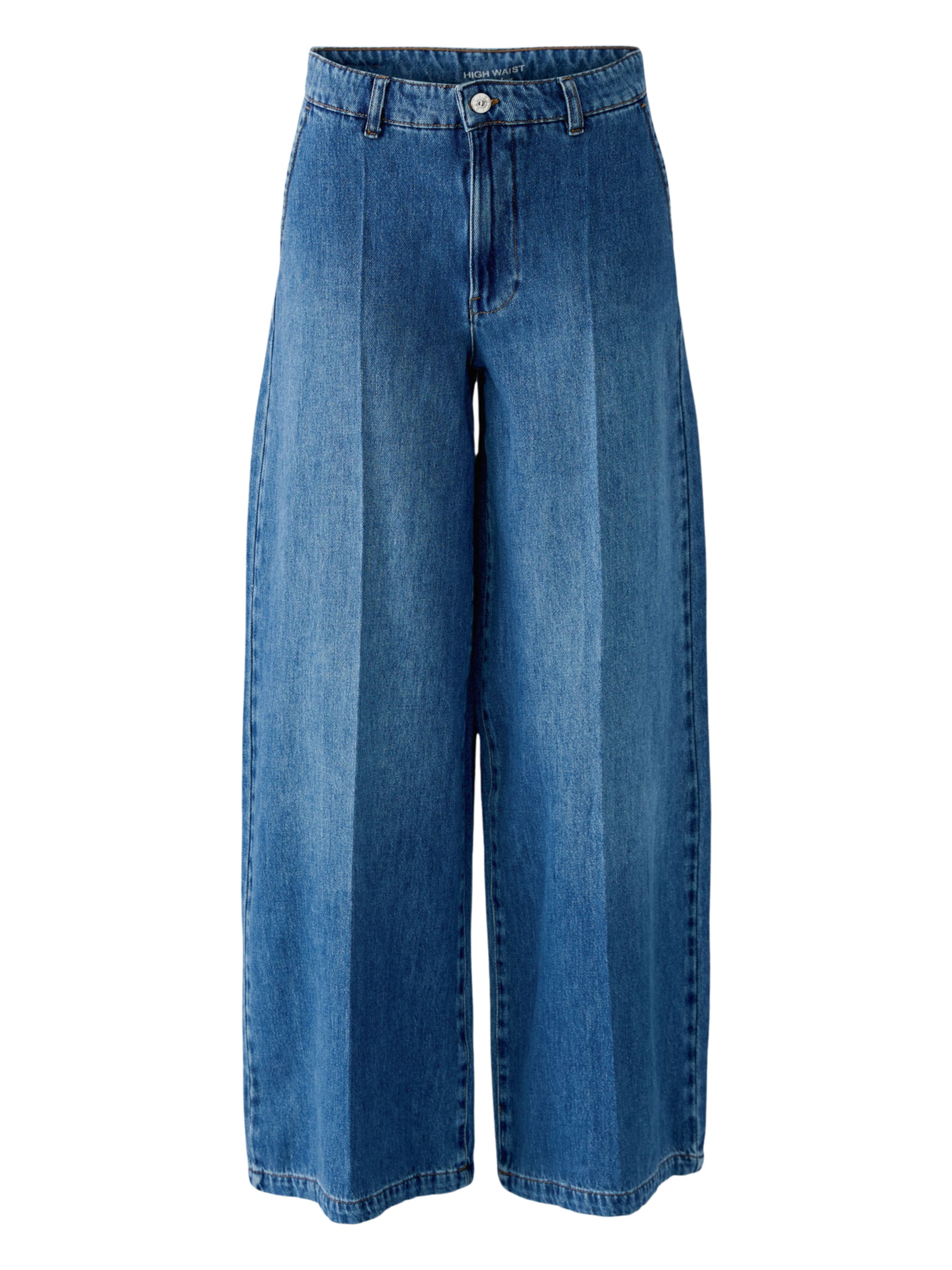 OUI Loosefit Jeans in Blau: Vorderseite