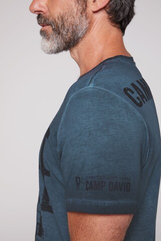 CAMP DAVID T-Shirt 'Brave The Element I' in Blau