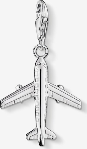 Ciondolo 'Flugzeug' di Thomas Sabo in argento: frontale