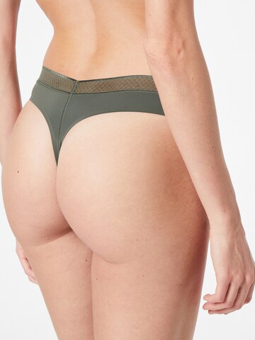 Calvin Klein Underwear String in Groen