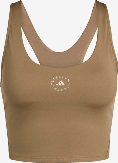 Sportiniai marškinėliai be rankovių iš ADIDAS BY STELLA MCCARTNEY, spalva – ruda, Prekių apžvalga