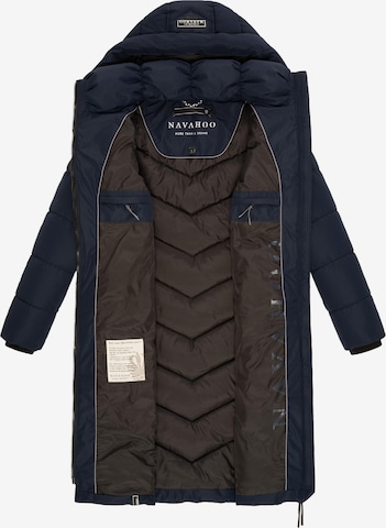 NAVAHOO Winter Coat 'Sahnekatzii XIV' in Blue