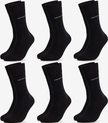 Occulto Sokken 'Komfort Socks' in Zwart: voorkant