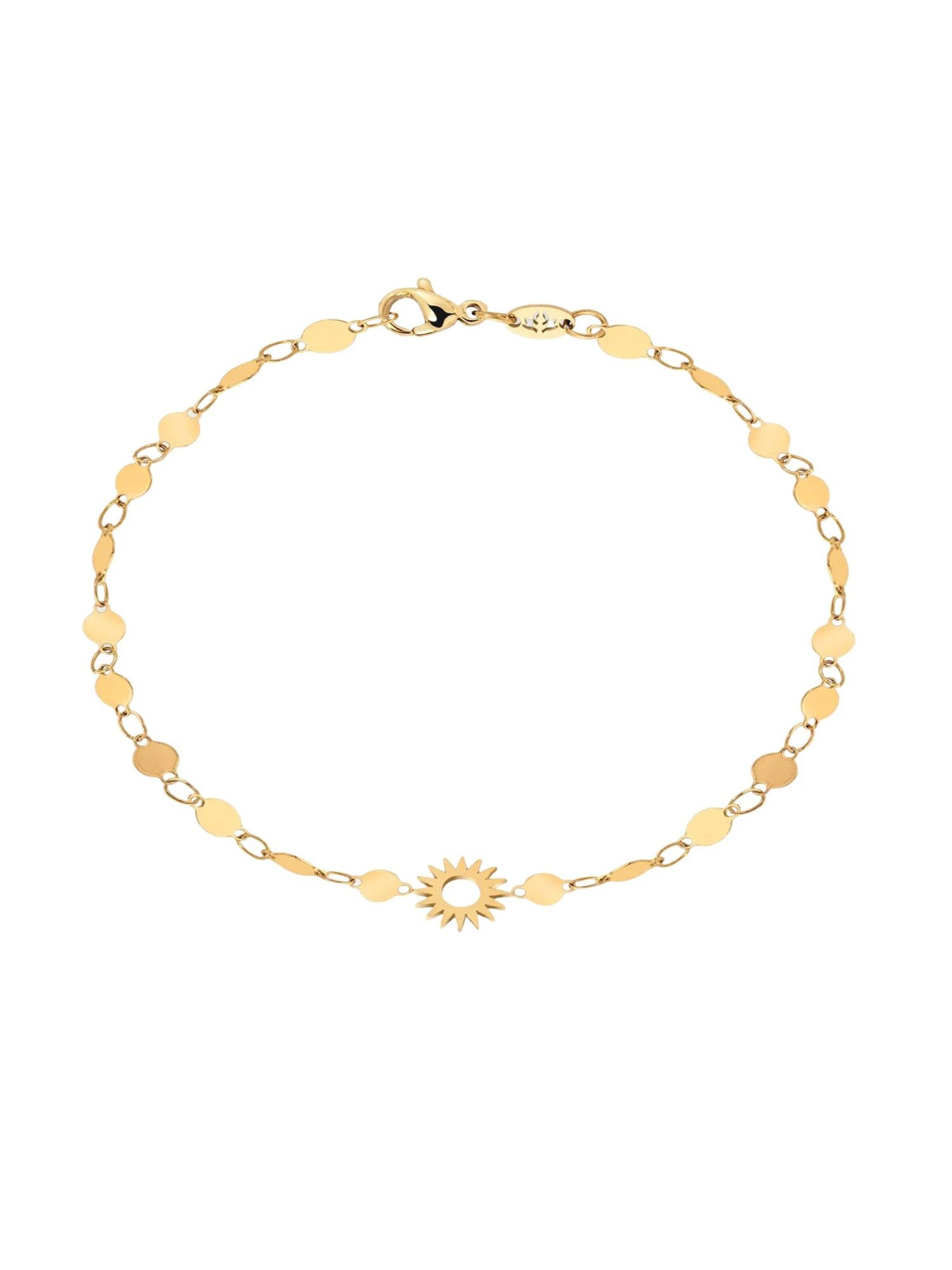 Luamaya Bracelet 'Sunny Side Up Bracelet' in Gold: front