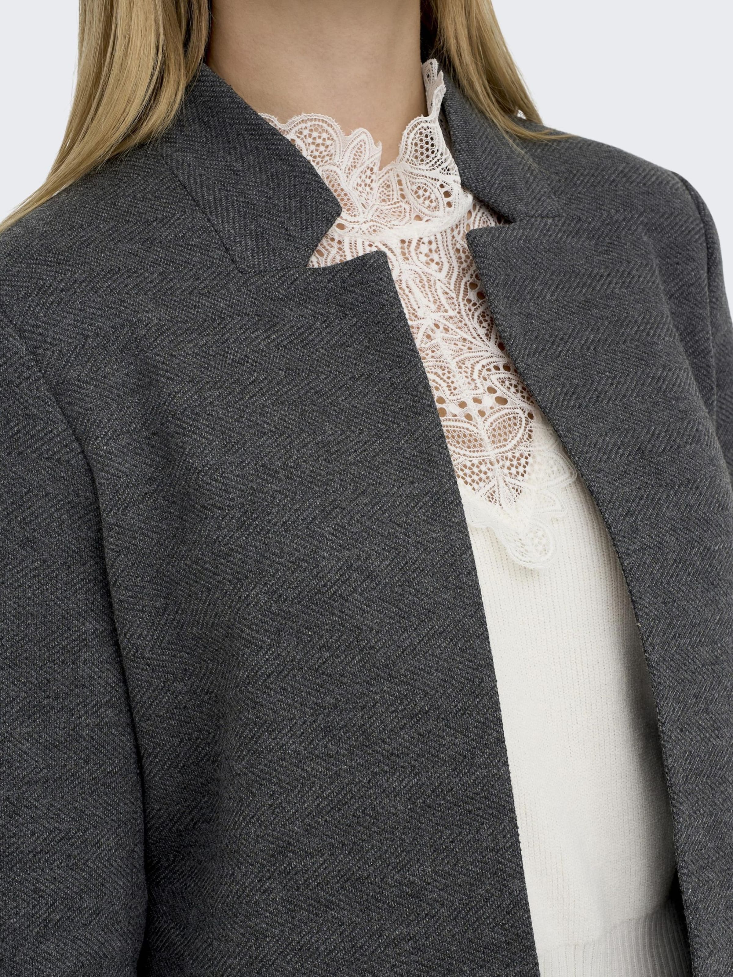 ONLY Between Seasons Coat ONLSoho Linea in Dark Grey ABOUT YOU