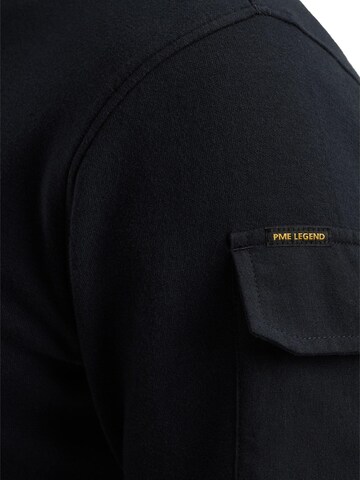 PME Legend Collegepaita 'Pullover with half-zip' värissä sininen