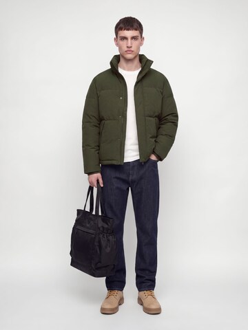 JACK & JONES Kurtka zimowa 'JJESoho' w kolorze zielony