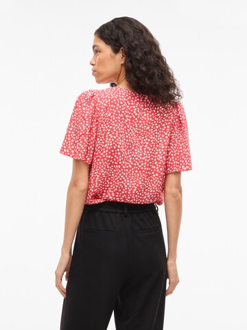 Chemisier 'VIGrace' VILA en rouge