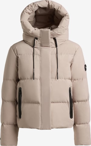 khujo Winter Jacket 'Enits2' in Beige: front