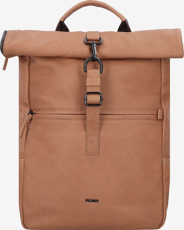 Picard Backpack in Brown: front