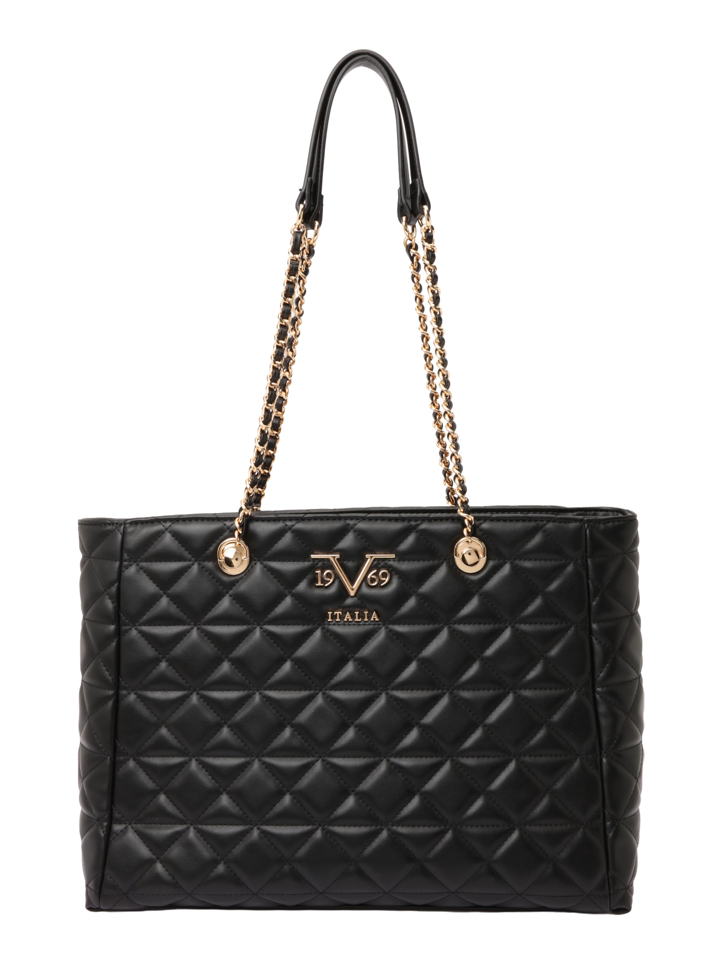 Cabas 'Silvia' 19V69 ITALIA en noir : devant