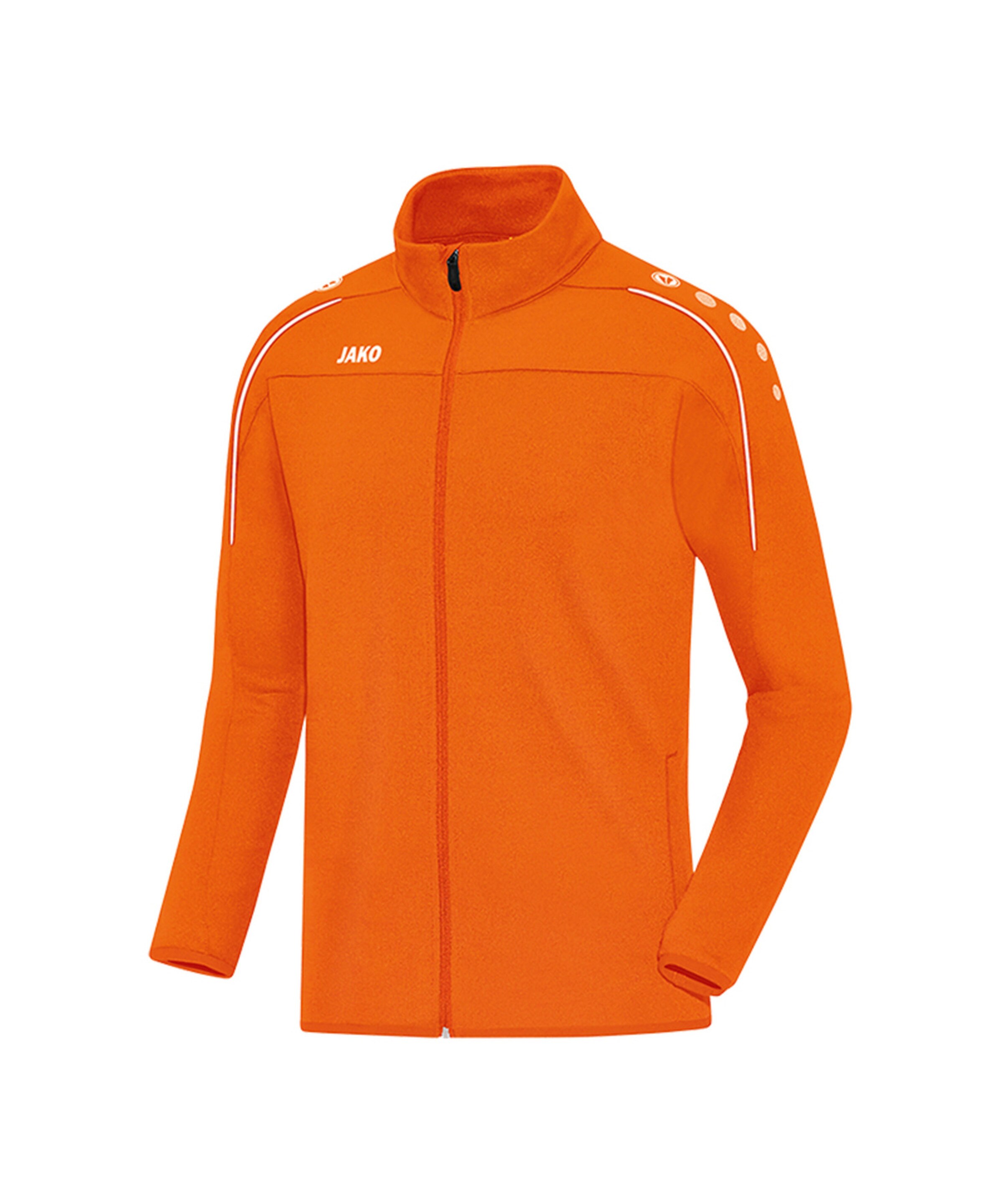 JAKO Trainingsjacke in Orange: Vorderseite