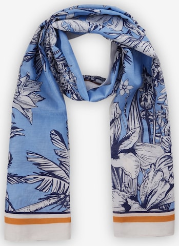 Écharpe CODELLO en bleu : devant
