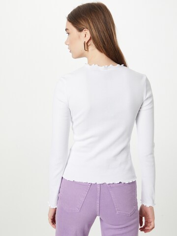 PIECES Shirt 'Milla' in White