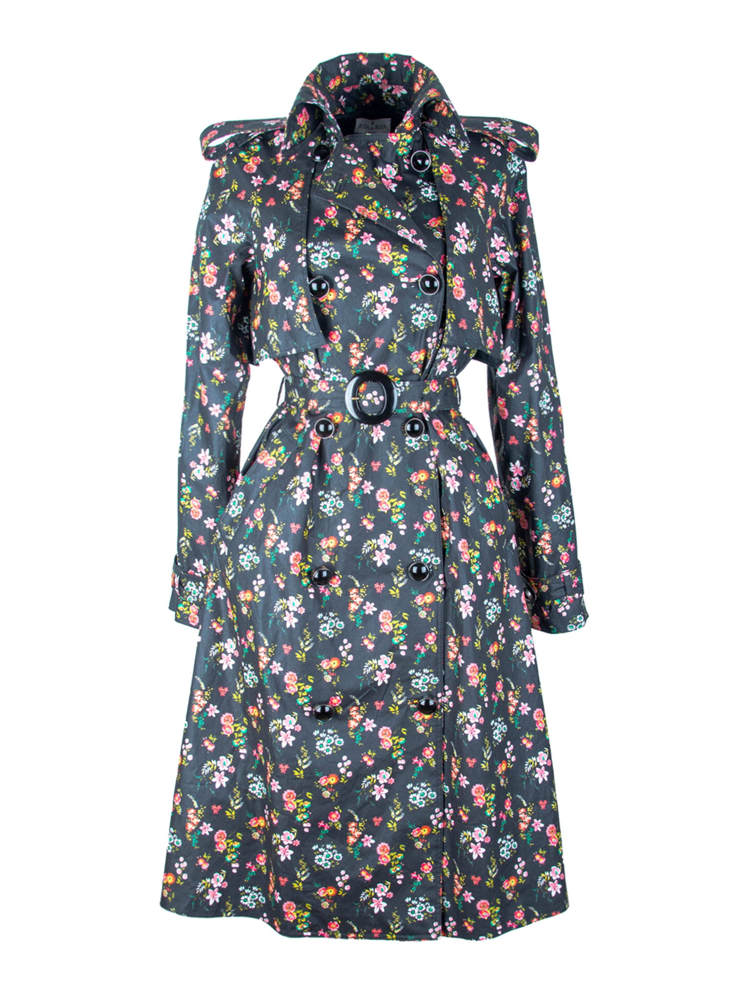 Rua & Rua Between-Seasons Coat in Mixed colors