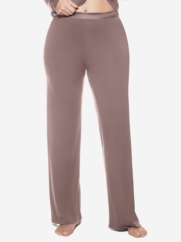 Mey Pajama pants 'Pure Chic' in Brown