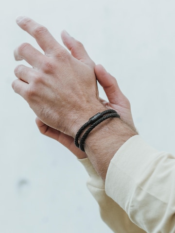 Akitsune Bracelet 'Suprema' in Black: front