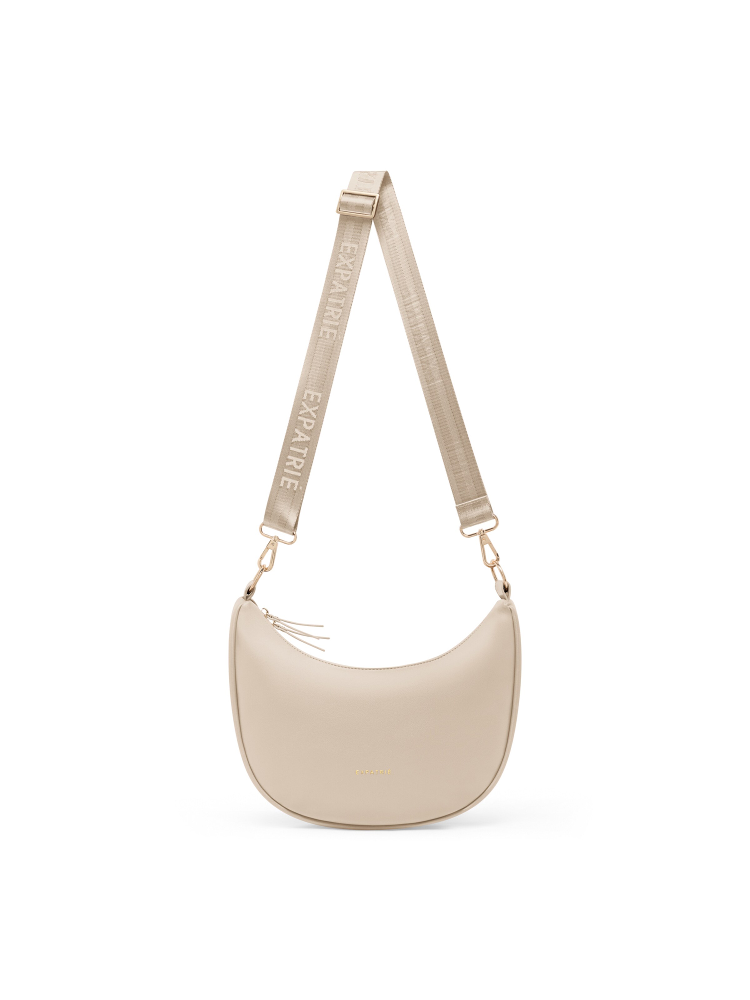 Expatrié Taška přes rameno 'Lea Medium' – béžová