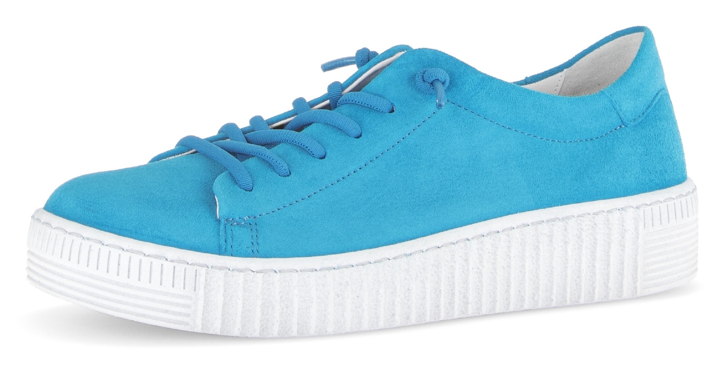 GABOR Schnürschuh in Grün: Vorderseite