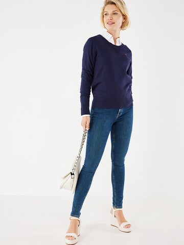 MEXX Pullover 'ILONA' in Blau