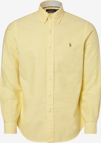 Polo Ralph Lauren Regular fit Button Up Shirt in Yellow: front