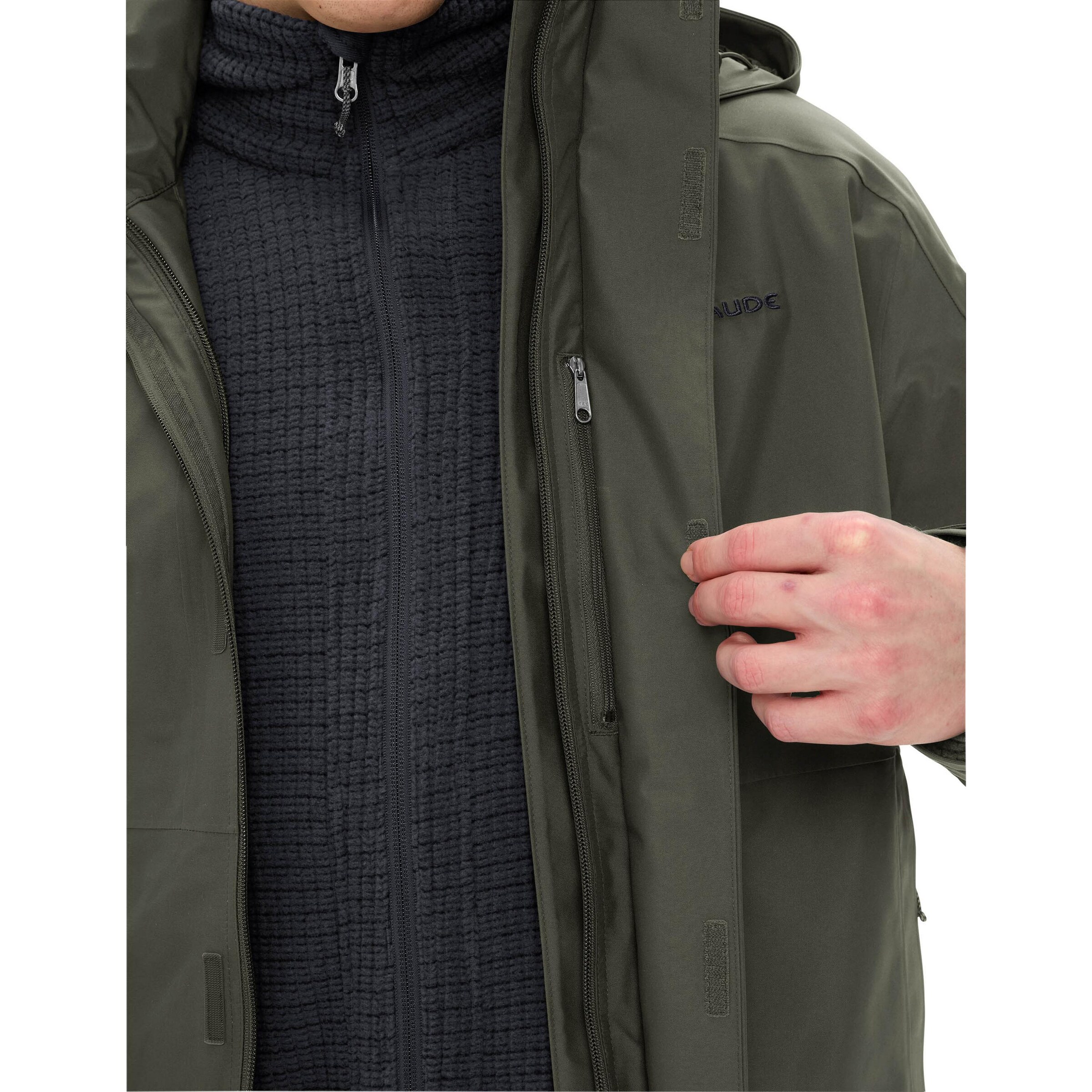 VAUDE Outdoor jacket 'Idris' in Green
