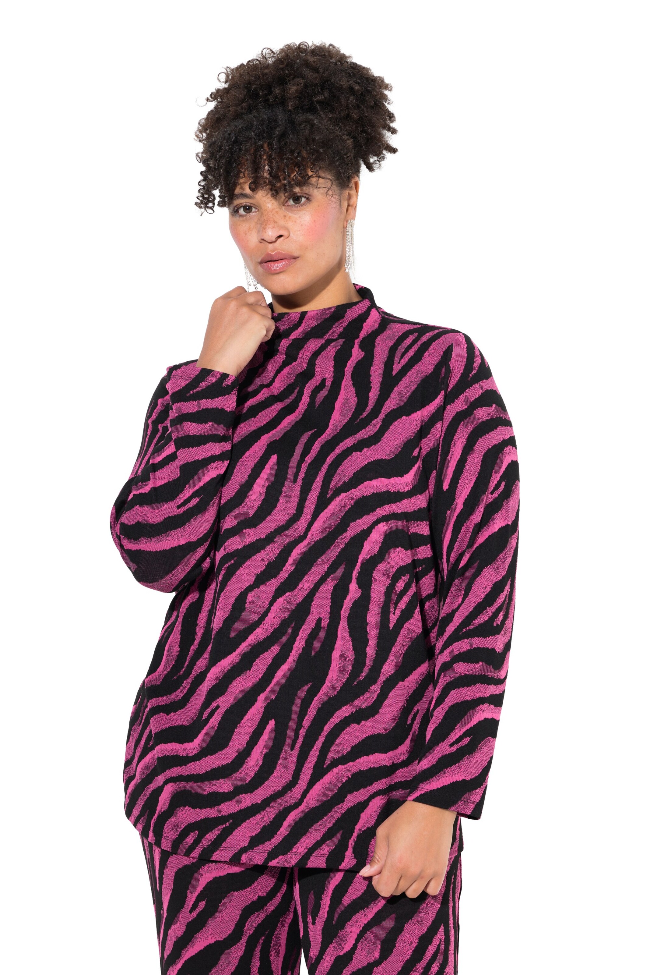 MIAMODA Sweatshirt in Pink: front